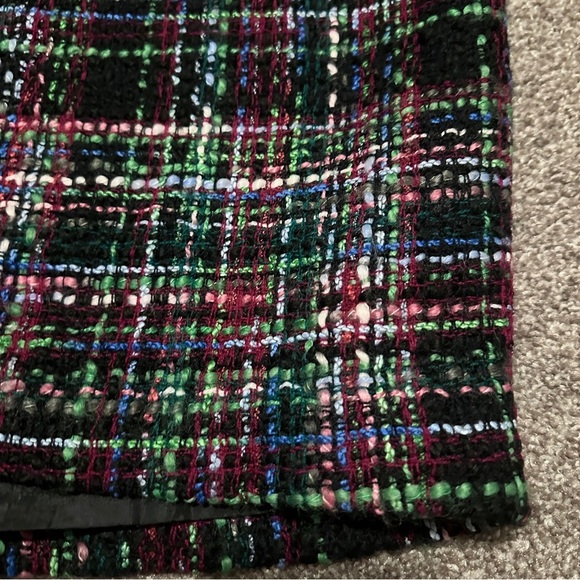Talbots Multicolor Tweed Pencil Mini Skirt Womens Plus Size 16 Preppy Career Y2K - Picture 8 of 16